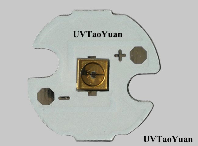 深紫外 UVC LED 275nm 贴片3535 8-10mW Φ16mm - 点击图像关闭
